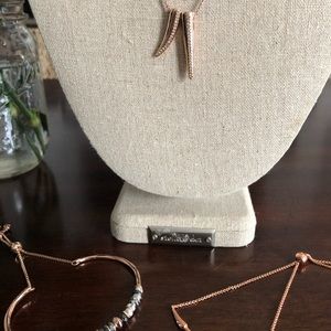 Stell & Dot Rose Gold Trio